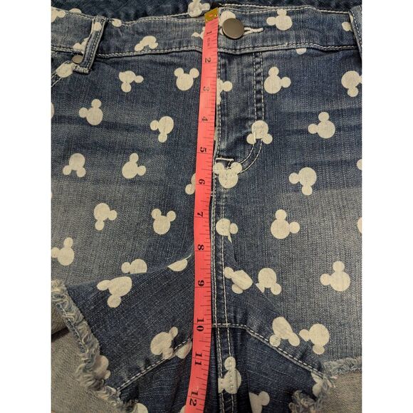 Sz 18 Torrid Disney Mickey Mouse Cutoff Jean Shorts DEADSTOCK! - Picture 6 of 7